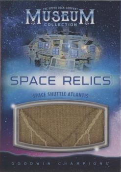 2020 Upper Deck Goodwin Champions - Museum Collection Space Relics #MCS-LSB Space Shuttle Atlantis Staging Area Bag Front