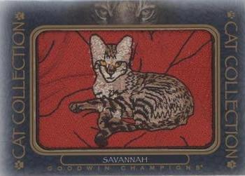 2020 Upper Deck Goodwin Champions - Cat Collection Manufactured Patches #FC-21 Savannah Front