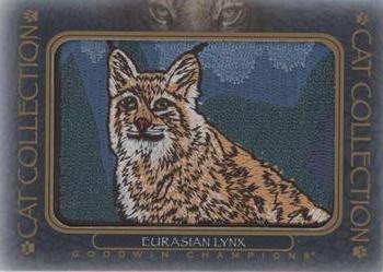 2020 Upper Deck Goodwin Champions - Cat Collection Manufactured Patches #FC-26 Eurasian Lynx Front