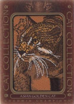 2020 Upper Deck Goodwin Champions - Cat Collection Manufactured Patches #FC-33 Asian Golden Cat Front