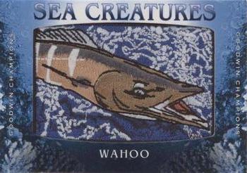 2020 Upper Deck Goodwin Champions - Sea Creatures Manufactured Patches #SC-2 Wahoo Front