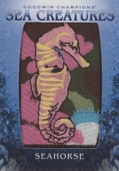 2020 Upper Deck Goodwin Champions - Sea Creatures Manufactured Patches #SC-6 Seahorse Front