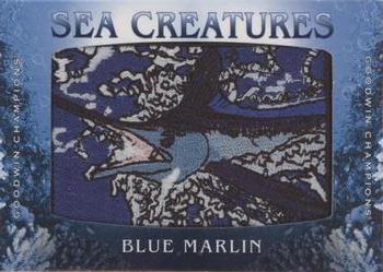 2020 Upper Deck Goodwin Champions - Sea Creatures Manufactured Patches #SC-7 Blue Marlin Front