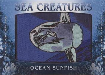2020 Upper Deck Goodwin Champions - Sea Creatures Manufactured Patches #SC-12 Ocean Sunfish Front