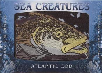 2020 Upper Deck Goodwin Champions - Sea Creatures Manufactured Patches #SC-13 Atlantic Cod Front