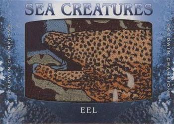 2020 Upper Deck Goodwin Champions - Sea Creatures Manufactured Patches #SC-16 Eel Front