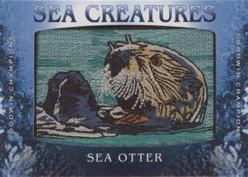 2020 Upper Deck Goodwin Champions - Sea Creatures Manufactured Patches #SC-17 Sea Otter Front