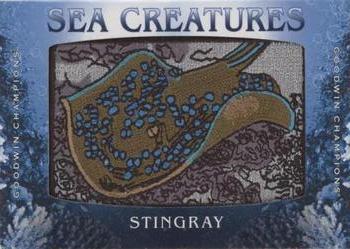 2020 Upper Deck Goodwin Champions - Sea Creatures Manufactured Patches #SC-18 Stingray Front