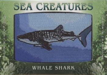 2020 Upper Deck Goodwin Champions - Sea Creatures Manufactured Patches #SC-26 Whale Shark Front