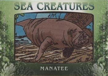 2020 Upper Deck Goodwin Champions - Sea Creatures Manufactured Patches #SC-28 Manatee Front