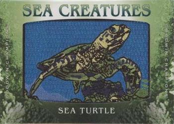 2020 Upper Deck Goodwin Champions - Sea Creatures Manufactured Patches #SC-29 Sea Turtle Front