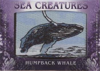 2020 Upper Deck Goodwin Champions - Sea Creatures Manufactured Patches #SC-44 Humpback Whale Front