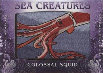 2020 Upper Deck Goodwin Champions - Sea Creatures Manufactured Patches #SC-45 Colossal Squid Front