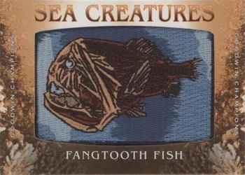 2020 Upper Deck Goodwin Champions - Sea Creatures Manufactured Patches #SC-47 Fangtooth Fish Front