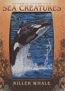 2020 Upper Deck Goodwin Champions - Sea Creatures Manufactured Patches #SC-49 Killer Whale Front