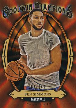 2020 Upper Deck Goodwin Champions - Basketball Retail Exclusives Red #GB-2 Ben Simmons Front