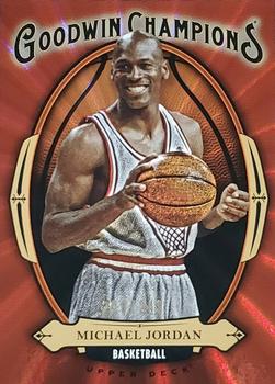 2020 Upper Deck Goodwin Champions - Basketball Retail Exclusives Red #GB-4 Michael Jordan Front
