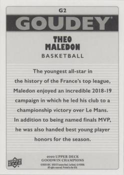 2020 Upper Deck Goodwin Champions - Goudey #G2 Theo Maledon Back