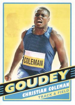 2020 Upper Deck Goodwin Champions - Goudey #G21 Christian Coleman Front