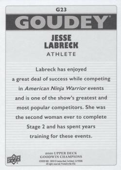 2020 Upper Deck Goodwin Champions - Goudey #G23 Jesse Labreck Back