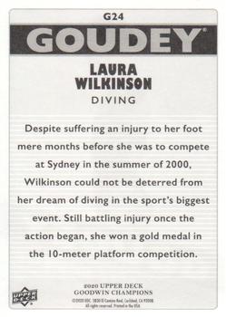 2020 Upper Deck Goodwin Champions - Goudey #G24 Laura Wilkinson Back