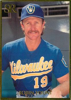 1992 D&B Publications The Sports Report #35 Robin Yount Front