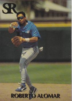 1992 D&B Publications The Sports Report - The Investor's Journal: The Sports Report Silver #14 Roberto Alomar Front