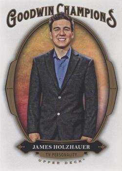 2020 Upper Deck Goodwin Champions - Blank Back #NNO James Holzhauer Front