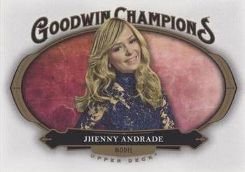 2020 Upper Deck Goodwin Champions - Blank Back #NNO Jhenny Andrade Front