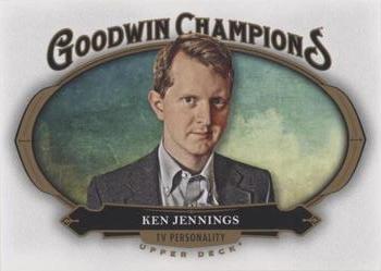 2020 Upper Deck Goodwin Champions - Blank Back #NNO Ken Jennings Front