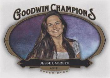 2020 Upper Deck Goodwin Champions - Blank Back #NNO Jesse Labreck Front