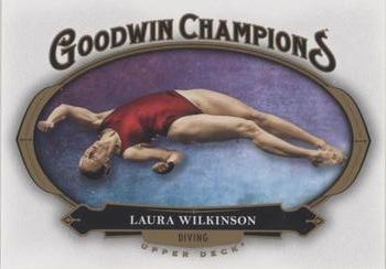 2020 Upper Deck Goodwin Champions - Blank Back #NNO Laura Wilkinson Front