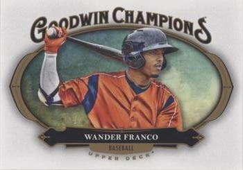 2020 Upper Deck Goodwin Champions - Blank Back #NNO Wander Franco Front