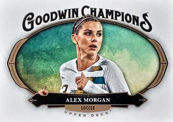 2020 Upper Deck Goodwin Champions - Blank Back #NNO Alex Morgan Front