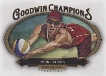 2020 Upper Deck Goodwin Champions - Blank Back #NNO Nick Lucena Front