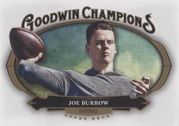 2020 Upper Deck Goodwin Champions - Blank Back #NNO Joe Burrow Front