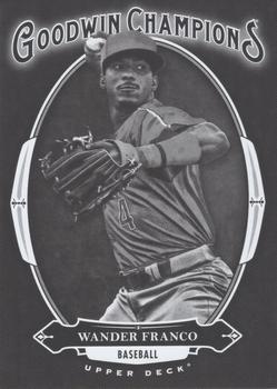 2020 Upper Deck Goodwin Champions - Black & White #30 Wander Franco Front