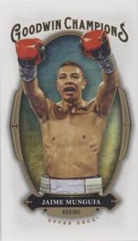 2020 Upper Deck Goodwin Champions - Minis Blank Back #NNO Jaime Munguia Front