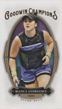 2020 Upper Deck Goodwin Champions - Minis Blank Back #NNO Bianca Andreescu Front
