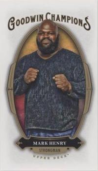 2020 Upper Deck Goodwin Champions - Minis Blank Back #NNO Mark Henry Front