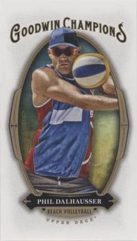 2020 Upper Deck Goodwin Champions - Minis Blank Back #NNO Phil Dalhausser Front