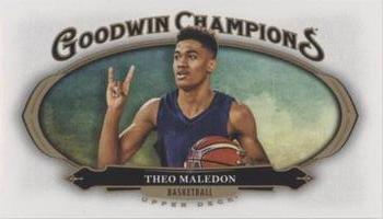 2020 Upper Deck Goodwin Champions - Minis Blank Back #NNO Theo Maledon Front