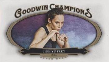 2020 Upper Deck Goodwin Champions - Minis Blank Back #NNO Jinh Yu Frey Front