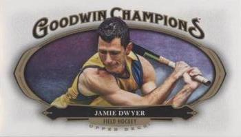 2020 Upper Deck Goodwin Champions - Minis Blank Back #NNO Jamie Dwyer Front