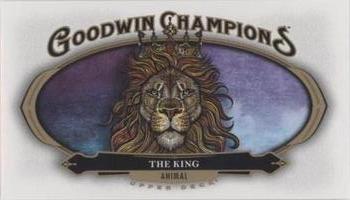2020 Upper Deck Goodwin Champions - Minis Blank Back #NNO The King Front