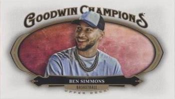 2020 Upper Deck Goodwin Champions - Minis Blank Back #NNO Ben Simmons Front