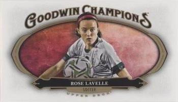 2020 Upper Deck Goodwin Champions - Minis Blank Back #NNO Rose Lavelle Front