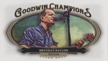 2020 Upper Deck Goodwin Champions - Minis Blank Back #NNO Brendan Bayliss Front
