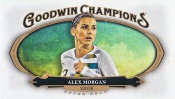 2020 Upper Deck Goodwin Champions - Minis Blank Back #NNO Alex Morgan Front