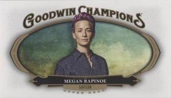 2020 Upper Deck Goodwin Champions - Minis Blank Back #NNO Megan Rapinoe Front